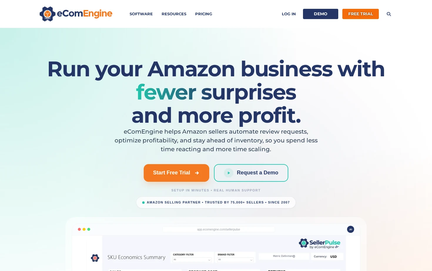 eComEngine® 页面快照